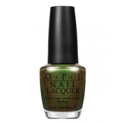 OPI Lacquer Green on the Runway C18 0.5 Oz