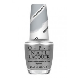 OPI Lacquer Silver Canvas P19 0.5 Oz