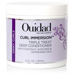 Ouidad Curl Immersion Triple Treat Deep Conditioner 12 Oz