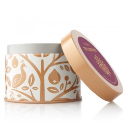 Thymes Black Currant and Birchwood Candle Tin