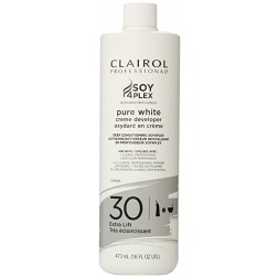 Clairol Professional Pure White Crème Developer 30 Volume 16 Oz