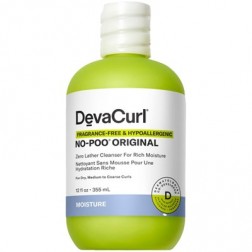 Deva Curl Fragrance-Free & Hypoallergenic NO-POO Original 12 Oz