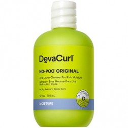 Deva Curl No-Poo Original Zero Lather Cleanser For Rich Moisture 12 Oz