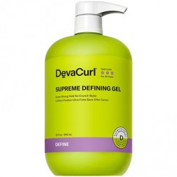 Deva Curl Supreme Defining Gel Super-Strong Hold No-Crunch Styler 33.8 Oz