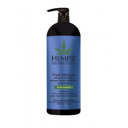 Hempz Triple Moisture Moisture-Rich Herbal Conditioner & Hair Mask 9 Oz