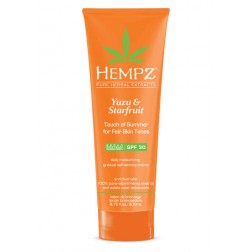 Hempz Yuzu & Starfruit Moisturizing Self-Tanning Crème with SPF 30