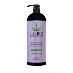 Hempz Vanilla Plum Herbal Moisturizing & Strengthening Shampoo 9 Oz