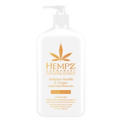 Hempz Tahitian Vanilla & Ginger Aromabody Herbal Body Moisturizer 17 Oz