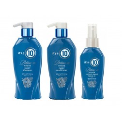 Its a 10 Potion 10 Miracle Repair Shampoo 10 Oz, Conditioner 10 Oz And Leave In Conditioner 4 Oz