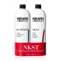 Keratin Complex NKST: Natural Keratin Smoothing Treatment 32 Oz (Banded Duo)