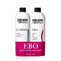 Keratin Complex EBO: Express Blow Out Smoothing Treatment 16 Oz (Banded Duo)