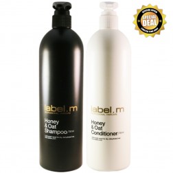 Label.m Honey & Oat Shampoo and Conditioner DUO 25 Oz