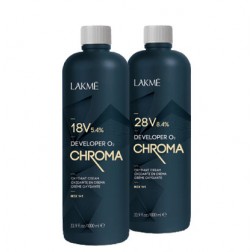 Lakme Chroma Developer Oxydant Cream 18V (5.4%) - 28V (8.4%) 33.8 Oz
