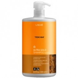 Lakme Teknia Ultra Gold Shampoo 169 Oz (5000 ml)