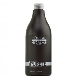 Loreal Homme Purete Anti-Dandruff Shampoo 25.4 Oz