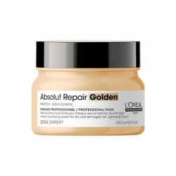 Loreal Professionnel Absolut Repair Golden Masque for Damaged Hair 8.4 Oz