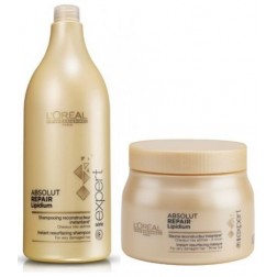 Loreal Serie Expert Absolut Repair Lipidium Shampoo 50.7 Oz And Masque 16.9 Oz