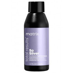 Matrix Total Results So Silver Color Depositing Purple Shampoo for Blonde and Silver Hair 1.7 Oz