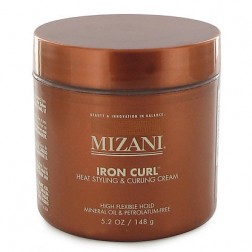 Mizani Iron Curl Heat Styling and Curling Cream 5.2 Oz