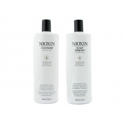 Nioxin System 1 Cleanser And Scalp Therapy Duo (33.8 Oz each) 