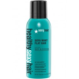 Sexy Hair Healthy Sexy Hair Soya Want Flat Hair Flat Iron Hairspray 4.5 Oz