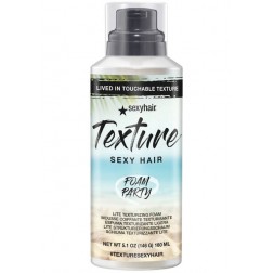 Sexy Hair Foam Party Lite Texturizing Foam 5.1 Oz