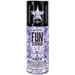 Sexy Hair Bling It On - Amethyst Sparkle Glitter Hair Spray 2 Oz