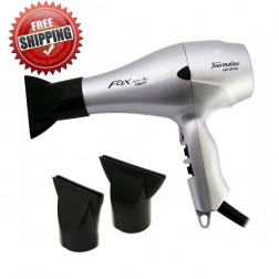 Taiff Fox Ion TC Silver 2000W Tourmaline Hair Dryer 