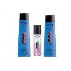 KMS California Moist Repair Shampoo 10 Oz, Conditioner 8.5 Oz And Free Shape Quick Blow Dry 6.8 Oz