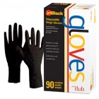 Product Club Black Disposable Vinyl Gloves 90 Ct